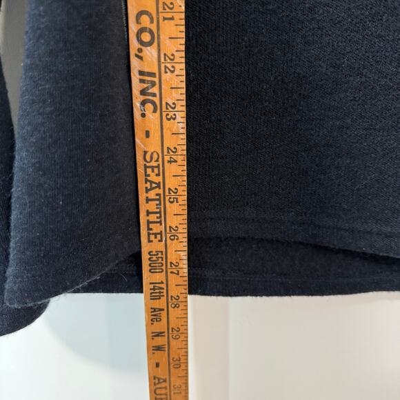 KUHL Men's Interceptr Quarter Zip Fleece Pullover Sweatshirt Navy Blue XL - Picture 10 of 10